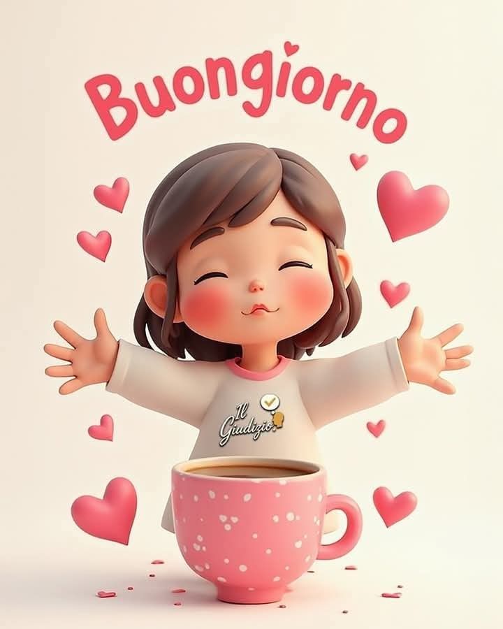buongiorno buon lunedi a tutti voi