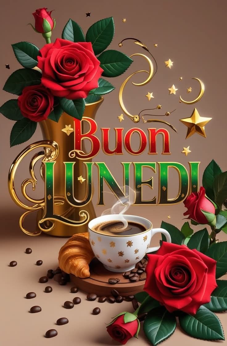 buongiorno buon lunedi con gatti