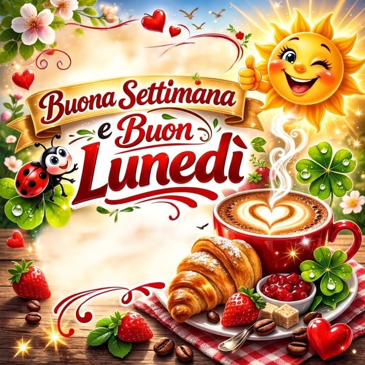 buongiorno buon lunedi con il cuore