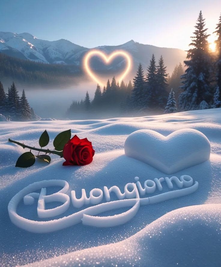 buongiorno buon lunedi e buona settimana