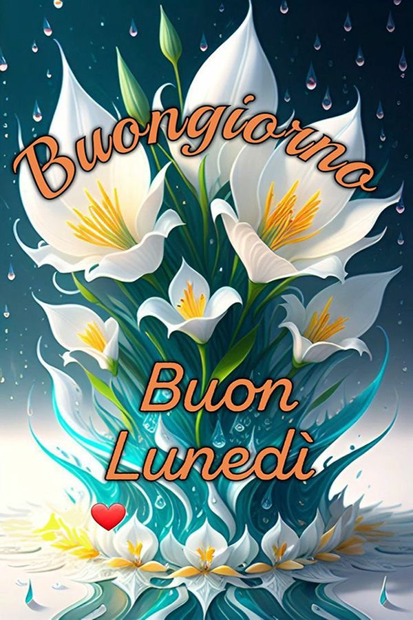 buongiorno buon lunedi freddo
