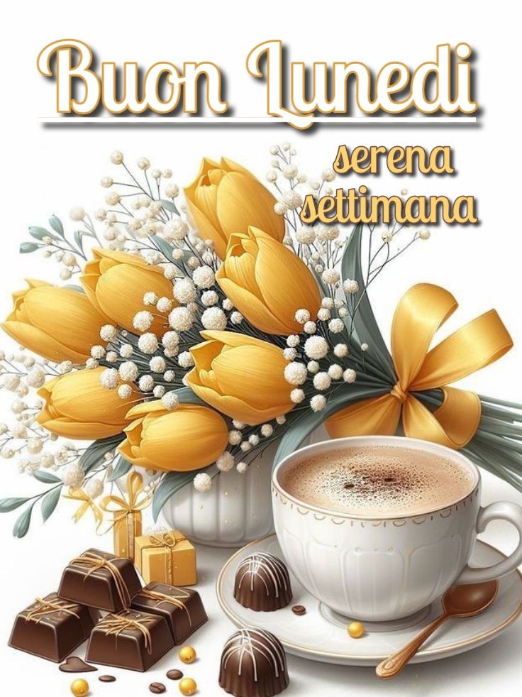 buongiorno buon lunedi piovoso