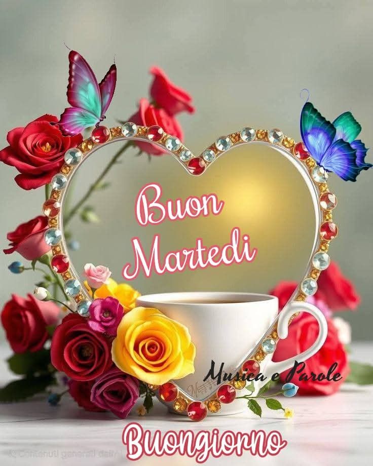 buongiorno buon martedi buona giornata