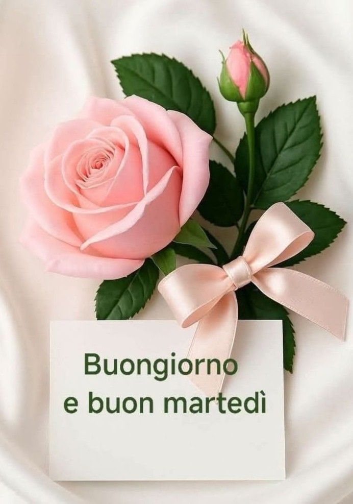 buongiorno buon martedi romantico