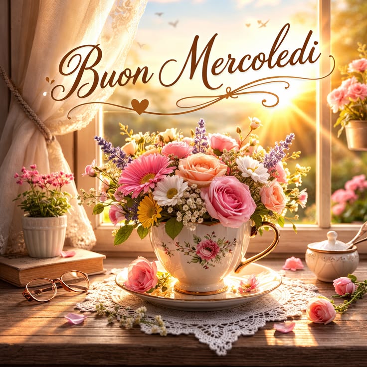 buongiorno buon mercoledi gif animate