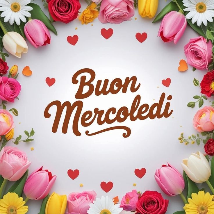 buongiorno buon mercoledi immagini