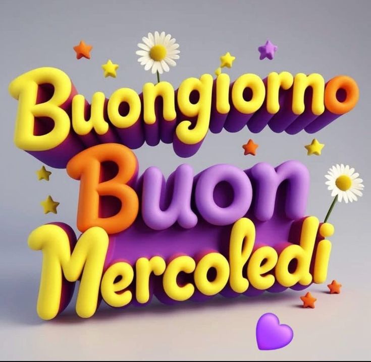 buongiorno buon mercoledi invernale