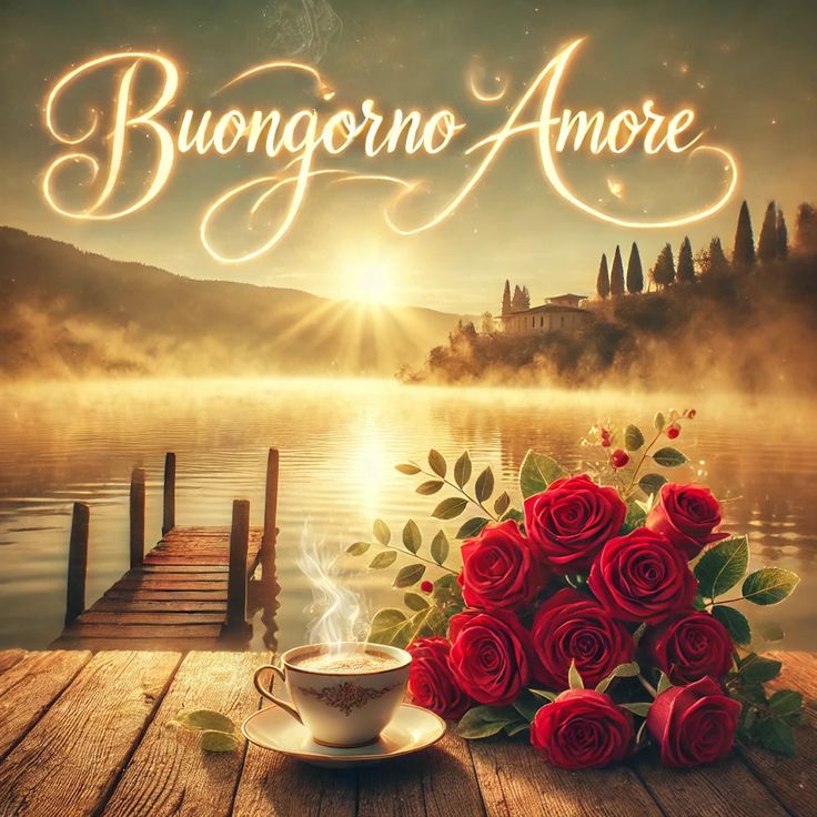 buongiorno buon sabato amica mia