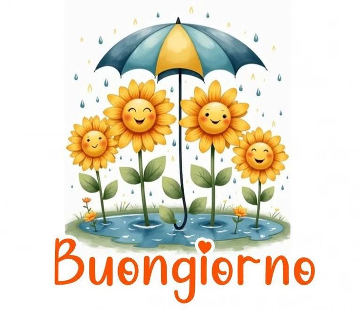buongiorno buon venerdi neve