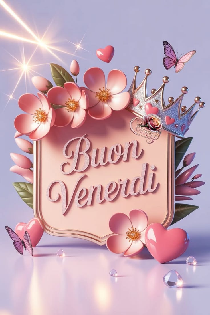 buongiorno buon venerdi sole