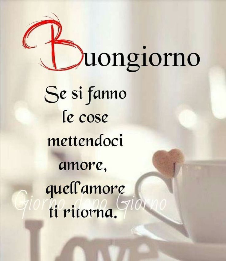 buongiorno buona domenica fredda