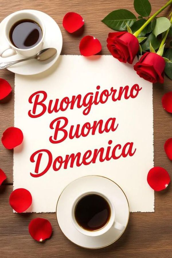 buongiorno buona domenica primavera