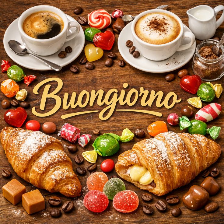 buongiorno invernale affettuoso