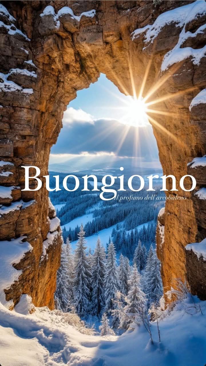 buongiorno invernale buon martedi