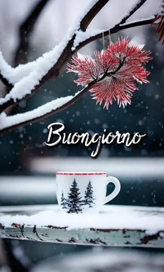 buongiorno invernale uggioso