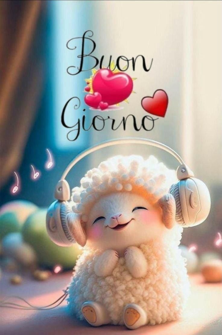 cartoline del buongiorno