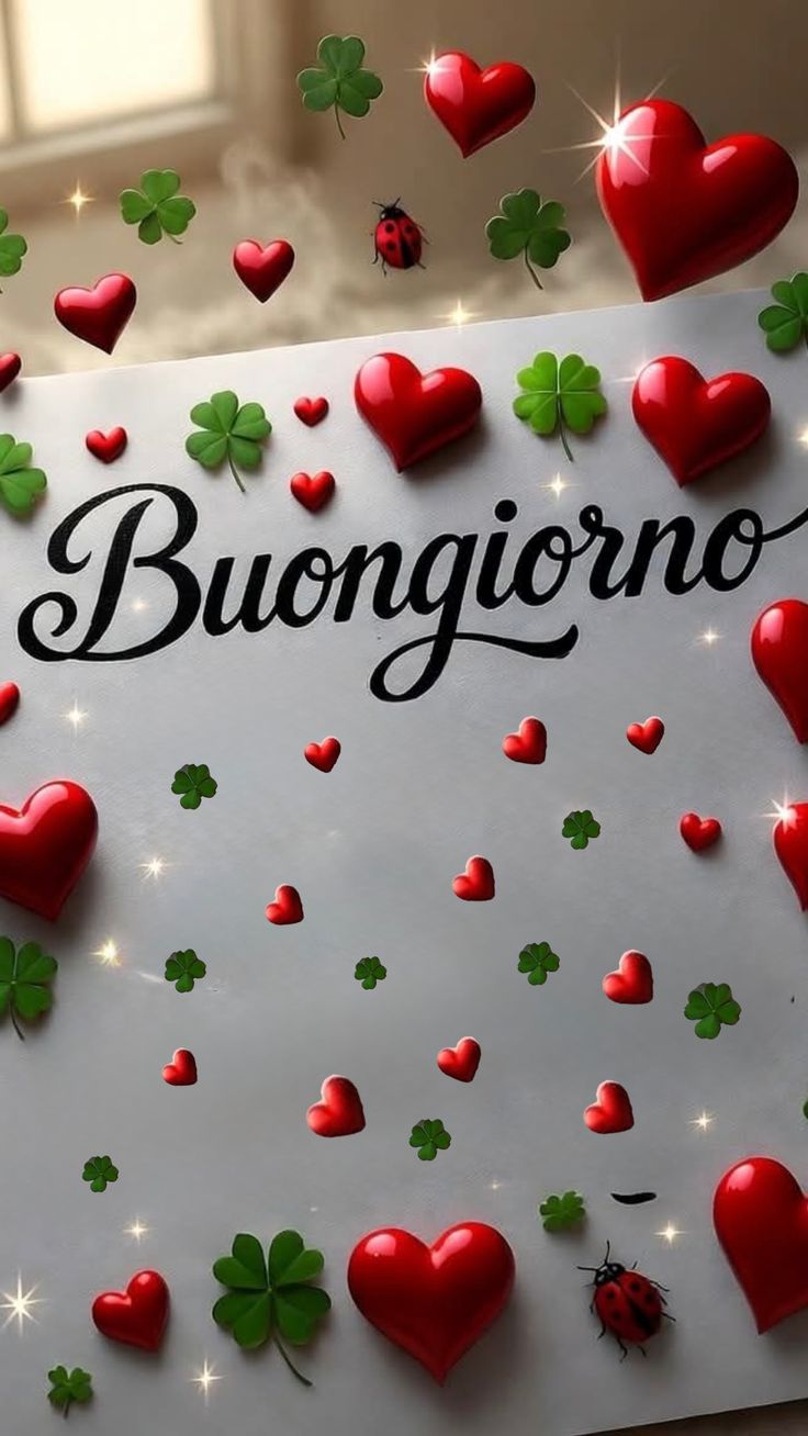 immagini buongiorno con i giorni della settimana