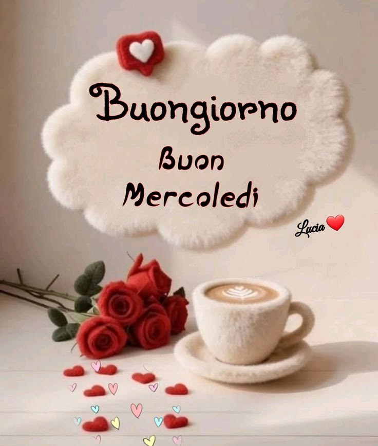 messaggi di buongiorno buon mercoledi