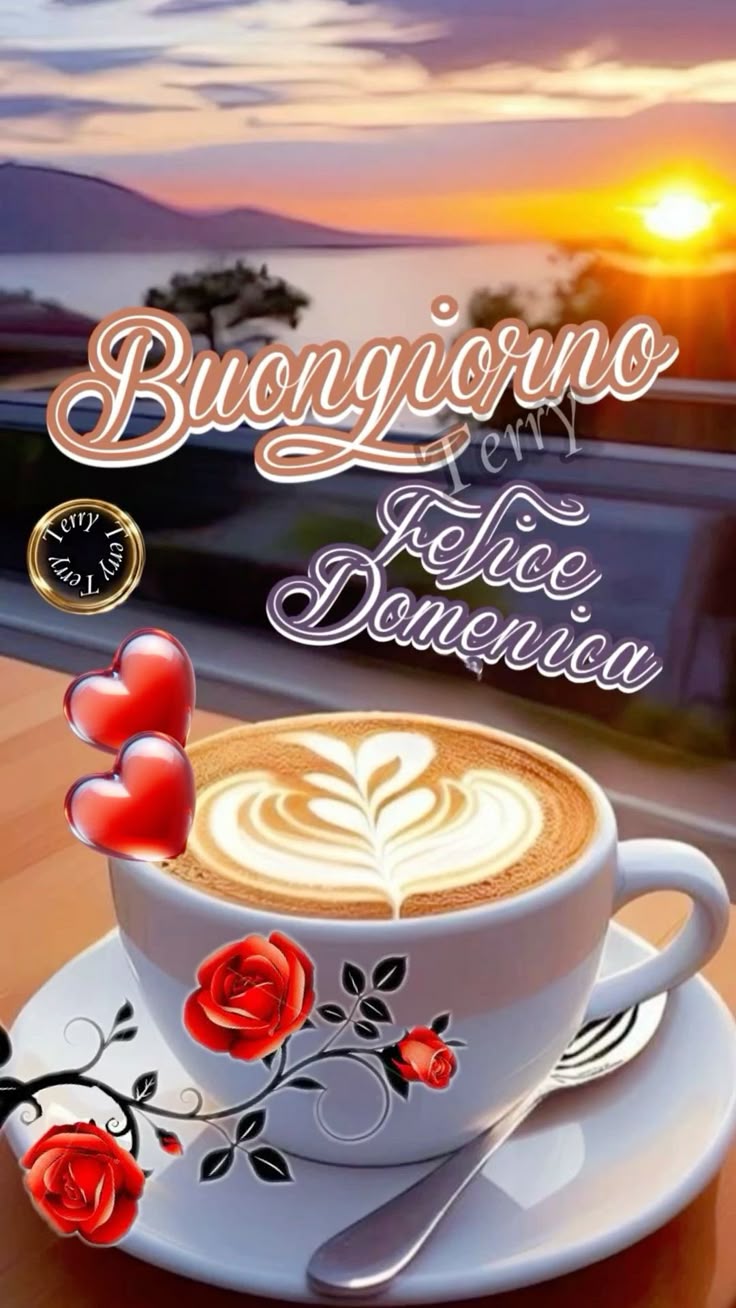 whatsapp buongiorno buona domenica